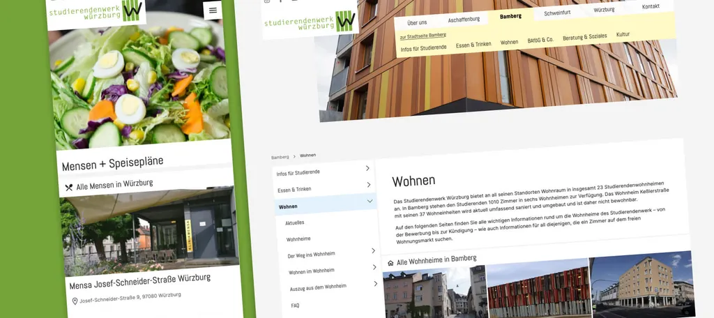 Projektübersicht von swerk-wue.de